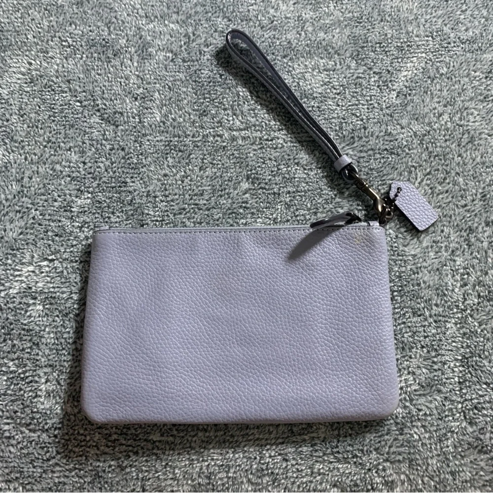 COACH - Baby Blue Wristlet - Picture 3 of 8